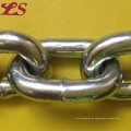 Cadena de enlace corta de acero galvanizado DIN766